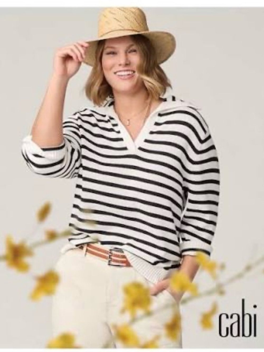 Cabi Deckhand Striped Pullover